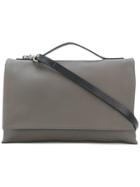 Ally Capellino Violet Satchel - Grey