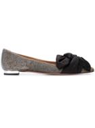 Aquazzura Versailles Ballerinas - Metallic