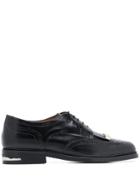 Toga Virilis Brogue Detail Lace-up Shoes - Black