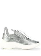 Hogl Chunky Metallic Sneakers - Silver