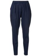 Maison Kitsuné Tapered Trousers - Blue