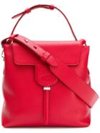 Tod's Tea Satchel Bag - Red