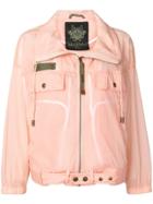 Mr & Mrs Italy Waterproof Zipped Jacket - Pink