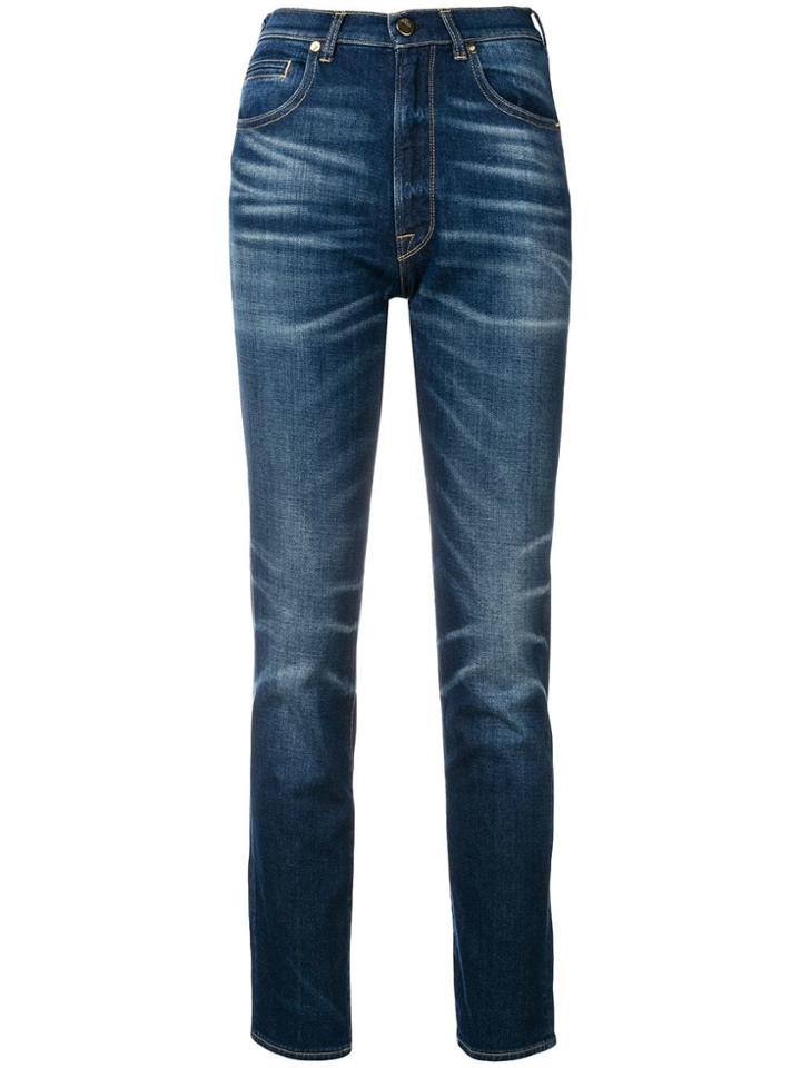 Golden Goose Deluxe Brand High Waisted Skinny Jeans - Blue