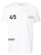 Off-white Short-sleeve Printed T-shirt