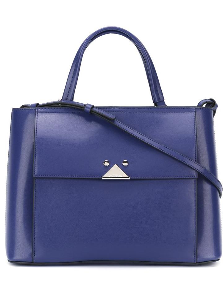 Emporio Armani Medium 'blu Deco' Tote