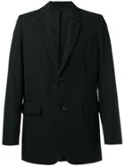 Ami Alexandre Mattiussi Two Button Long Jacket - Black