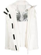 Yves Salomon Army Double Layer Jacket - White