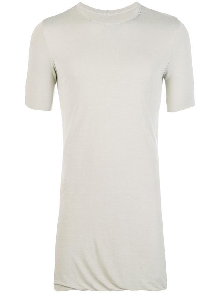 Rick Owens Long T-shirt - Neutrals