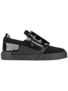 Giuseppe Zanotti Design Urban Shark Sneakers - Black