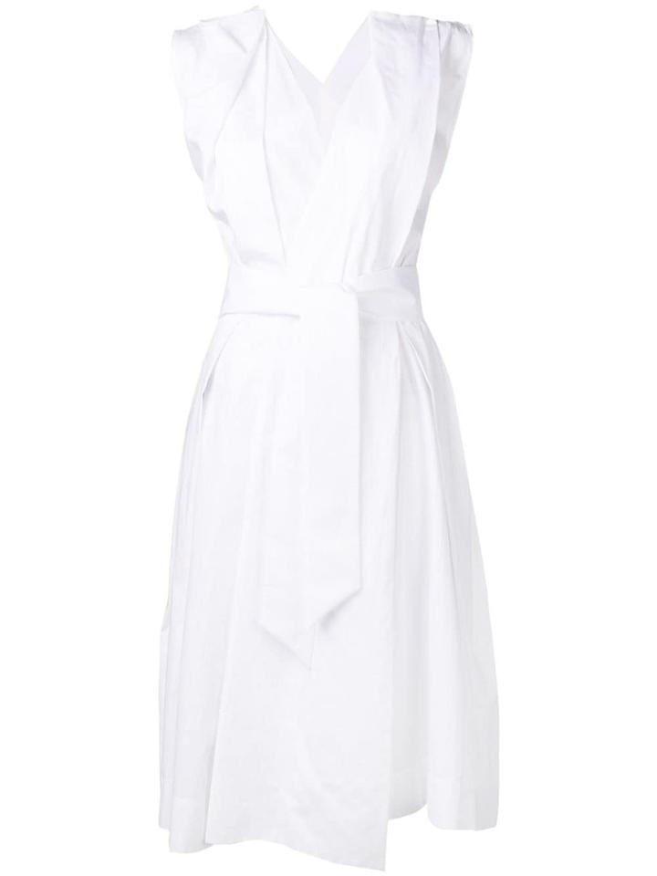 Vivienne Westwood Belted A-line Dress - White