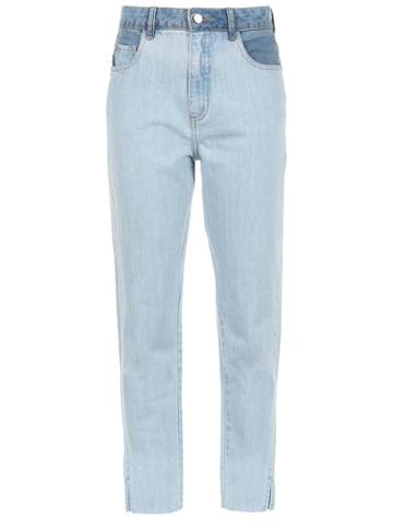 Nk Collection Straight Jeans - Blue