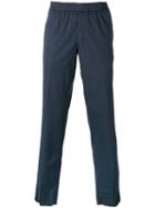 Dondup Slim-fit Track Pants, Men's, Size: 48, Blue, Silk/cotton