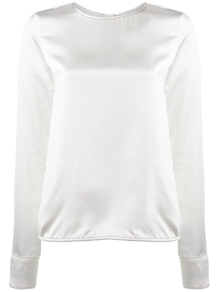Marni Crewneck Blouse - White