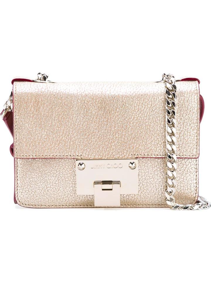 Jimmy Choo 'rebel' Cross Body Bag, Women's, Nude/neutrals