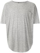 Osklen Eco Wide Ribbed T-shirt - Grey