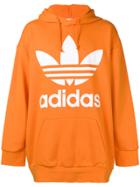 Adidas Printed Logo Hoodie - Yellow & Orange