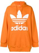 Adidas Printed Logo Hoodie - Yellow & Orange