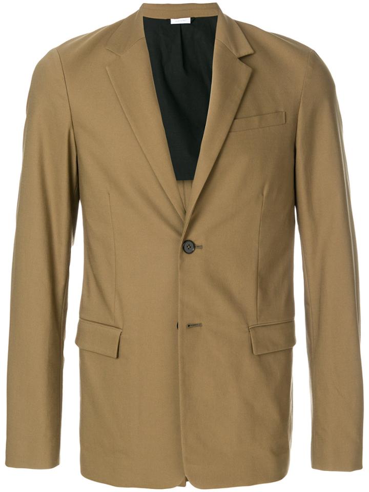Jil Sander Single Breasted Blazer - Green