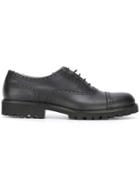 Montelpare Tradition Round Toe Brogues - Black