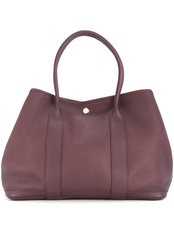 Hermès Vintage Negonda Garden Party 36 Tote Bag - Purple