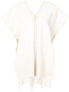 Voz Copper Threads Manta - White