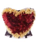 Dolce & Gabbana Heart-shaped Bustier Top - Black