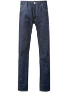 Bedwin & The Heartbreakers Denim Style Regular Trousers, Men's, Size: 2, Blue, Cotton