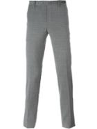 Pt01 Tailored Slim Trousers, Men's, Size: 52, Grey, Polyester/spandex/elastane/wool