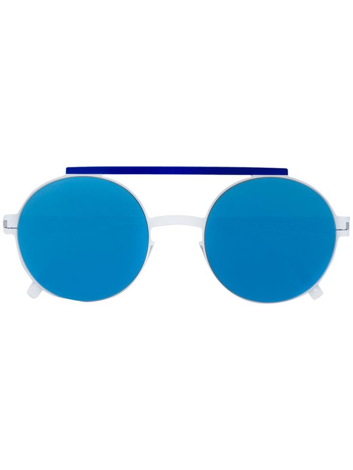 Mykita Round Framed Sunglasses - Blue