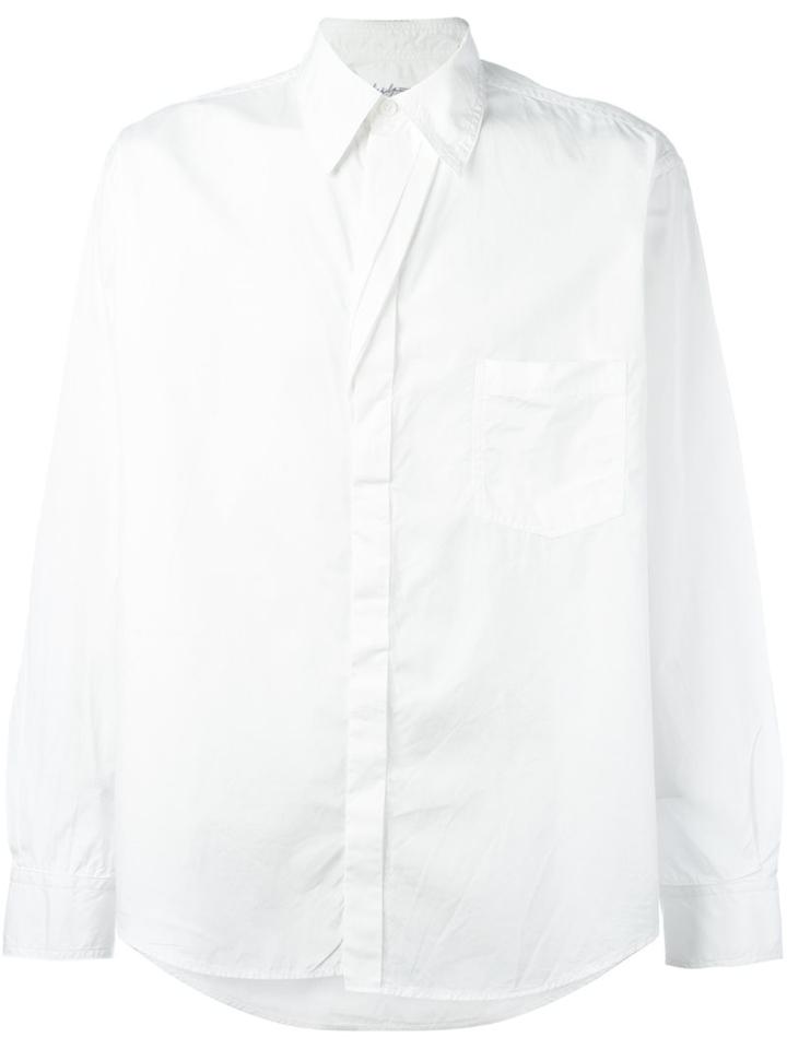 Yohji Yamamoto Placket Strap Detail Shirt