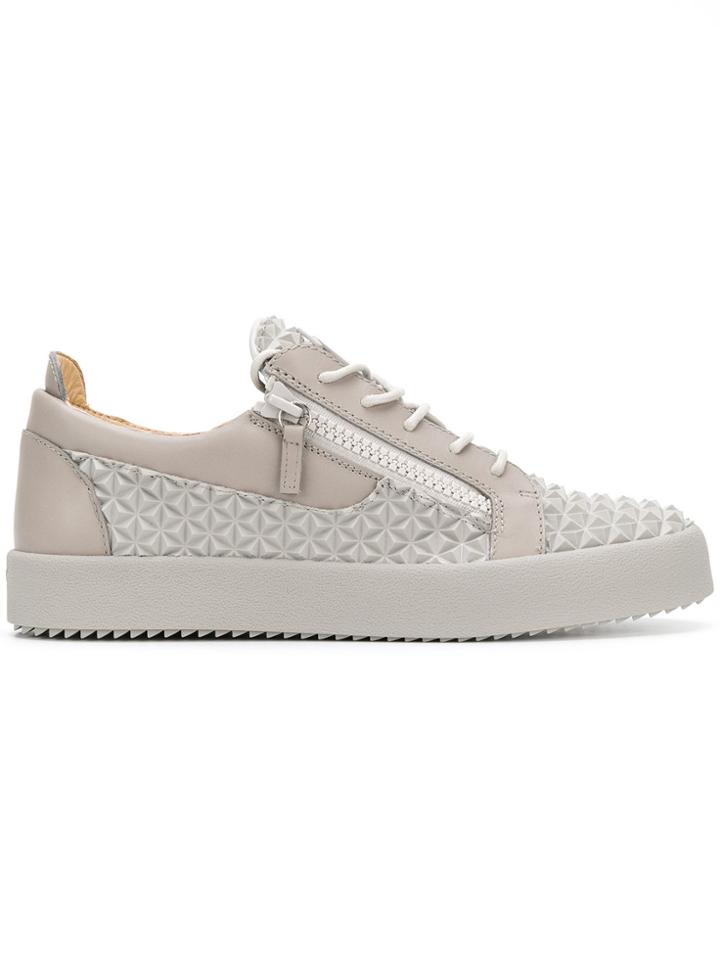 Giuseppe Zanotti Design Manhattan Sneakers - Grey