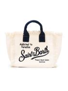 Mc2 Saint Barth Kids 'vanity' Beach Bag - Nude & Neutrals