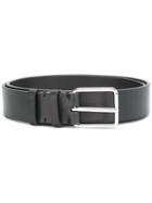 Jil Sander Soft Belt, Women's, Size: 80, Black, Calf Leather/brass