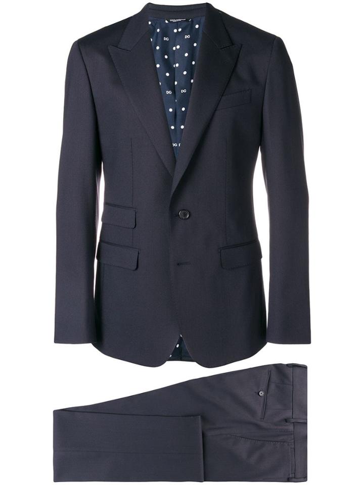 Dolce & Gabbana Classic Two-piece Suit - Blue