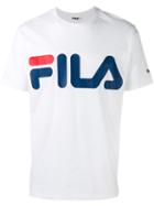 Fila Fila Print T-shirt, Men's, Size: Large, White, Cotton