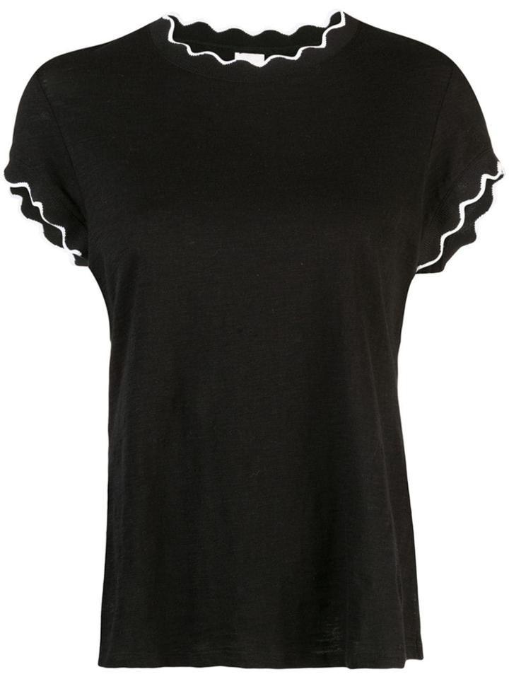 Cinq A Sept Eve T-shirt - Black