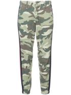 Mother Camouflage Print Trousers - Green