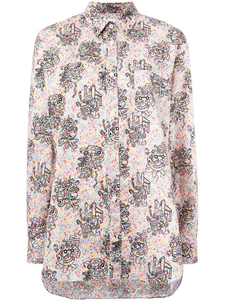 Comme Des Garçons Shirt - Printed Shirt - Women - Cotton - L, Women's, Cotton