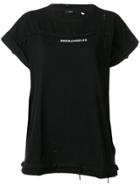 Diesel Open-back T-shirt - Black