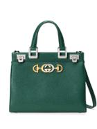 Gucci Gucci Zumi Small Top Handle Bag - Green