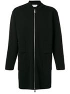 Études Rashad Cola Zipped Coat - Black