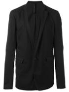 Poème Bohémien Flap Pocket Blazer, Men's, Size: 48, Black, Cotton/viscose/wool/cotton