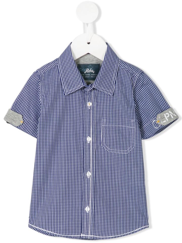 Lapin House - Checked Shirt - Kids - Cotton - 18 Mth, Blue