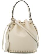 Valentino Garavani Rockstud Bucket Tote - Nude & Neutrals