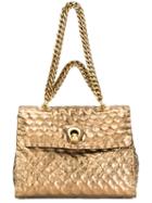 Ermanno Scervino Snakeskin Effect Shoulder Bag, Women's, Grey