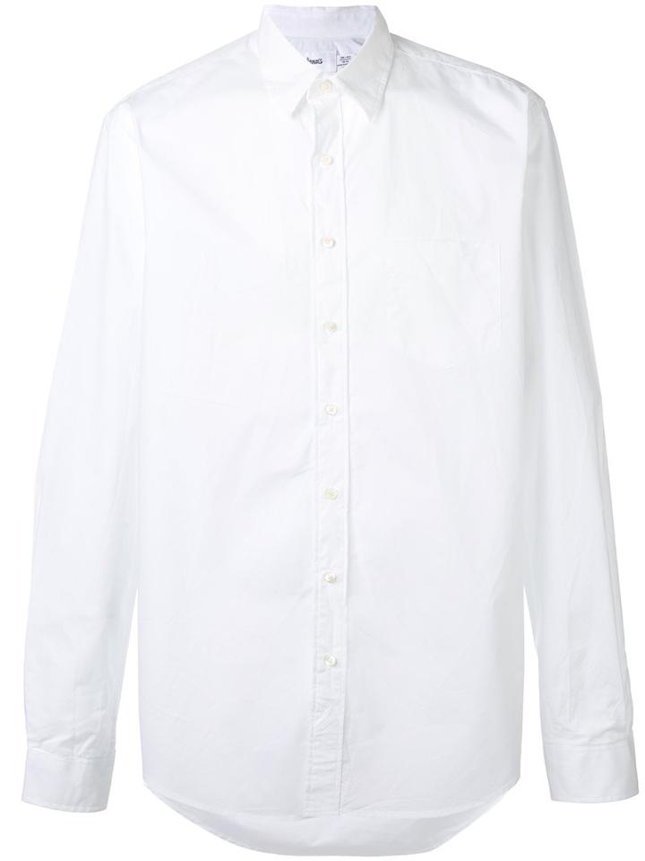 Schnaydermans - Classic Shirt - Men - Cotton - S, White, Cotton