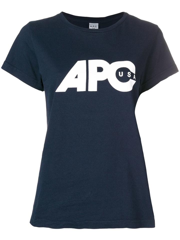 A.p.c. Sheena T-shirt - Blue