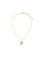 Nina Ricci Vintage Embellished Pendant Necklace, Women's, Metallic