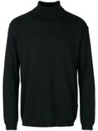 Issey Miyake Men Knitted Roll-neck Sweater - Black